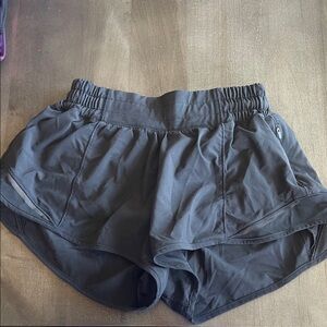 Black Lululemon Athletic Shorts